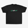 DREAM IN GREEN TEE - BLACK