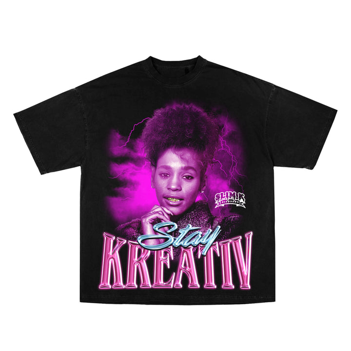 TRILL WHITNEY - BLK TEE