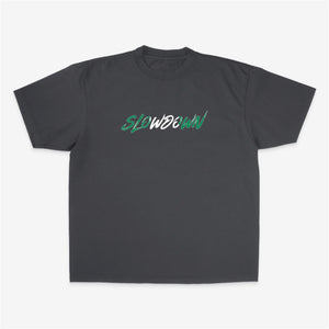 DREAM IN GREEN TEE - GREY