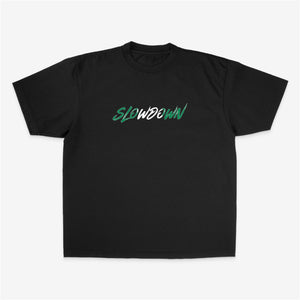 DREAM IN GREEN TEE - BLACK